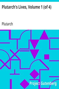 Plutarch's Lives (Volume 1)