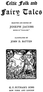 Celtic Folk and Fairy Tales (Audiobook)